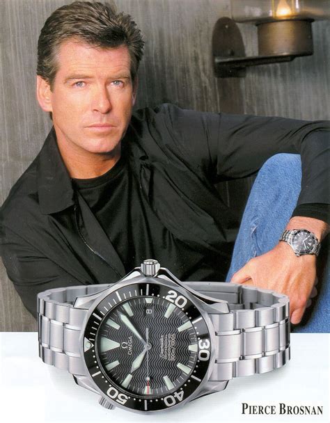 pierce brosnan omega watches